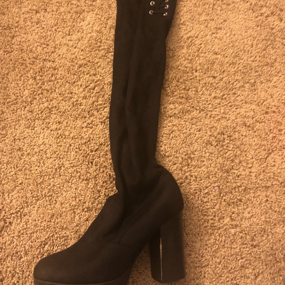 Thigh high boots